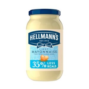 Hellmanns Light Mayonnaise Glass 400g