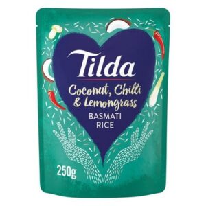 Tilda Coconut Chilli & Lemongrass Basmati Rice 250g