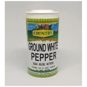 Country Ground White Pepper 25g
