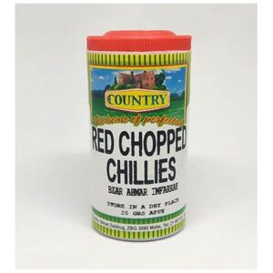 Country Red Chopped Chillies 20g