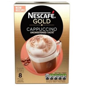 Nescafe Cappuccino Unsweetened Box