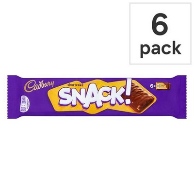 Cadbury Snack Shortcake X6