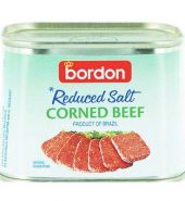 BORDON REDUCED SALT CORNED BEEF 198G