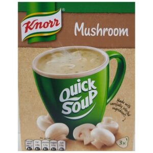 Knorr Mushroom Quick Soup X3