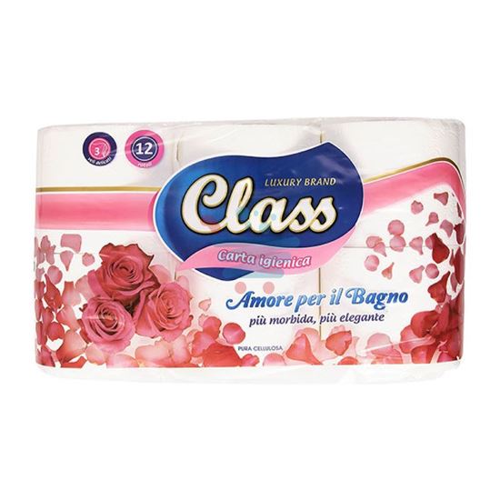 CLASS TOILET PAPER 3 PLY X 12 - Skunju