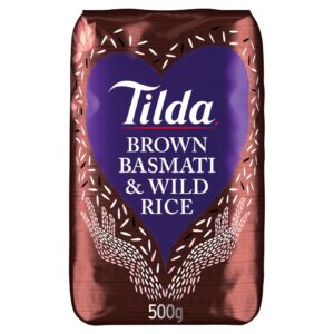 TILDA BROWN BASMATI & WILD RICE 500G