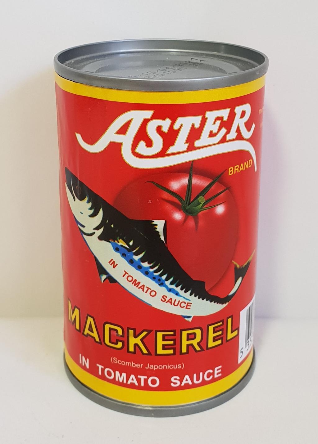 Aster Mackerel Tomato Sauce 155g