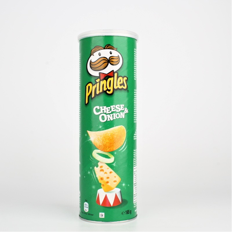 PRINGLES CHEESE & ONION 165G