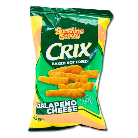 SUNSHINE CRIX JALAPENO CHEESE 45G