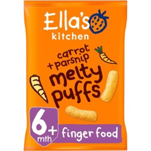 ELLAS CARROT PARSNIP MELTY PUFFS 20G