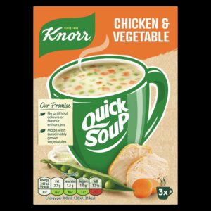 KNORR QUICK SOUP CHICKEN & VEGETABLE 42G