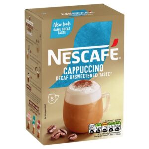 NESCAFE CAPPUCCINO DECAF UNSWEETENED
