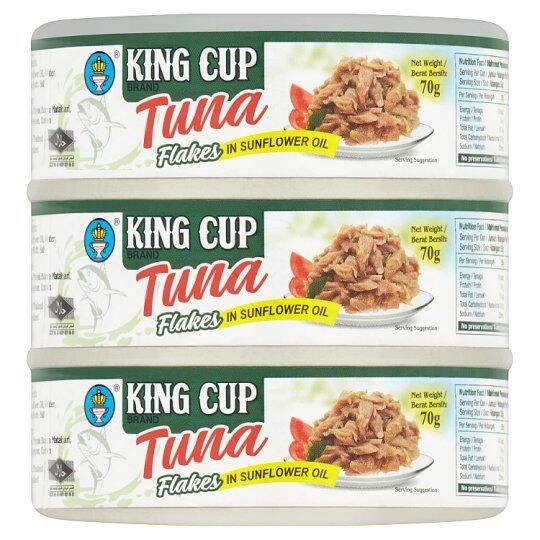 CLARA MAR TUNA FLAKES IN SUNFLOWER OIL 3 X 70G