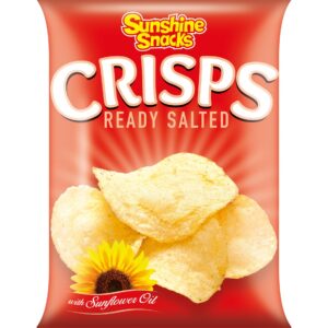 SUNSHINE SNACKS READY SALTED CRISPS 40G