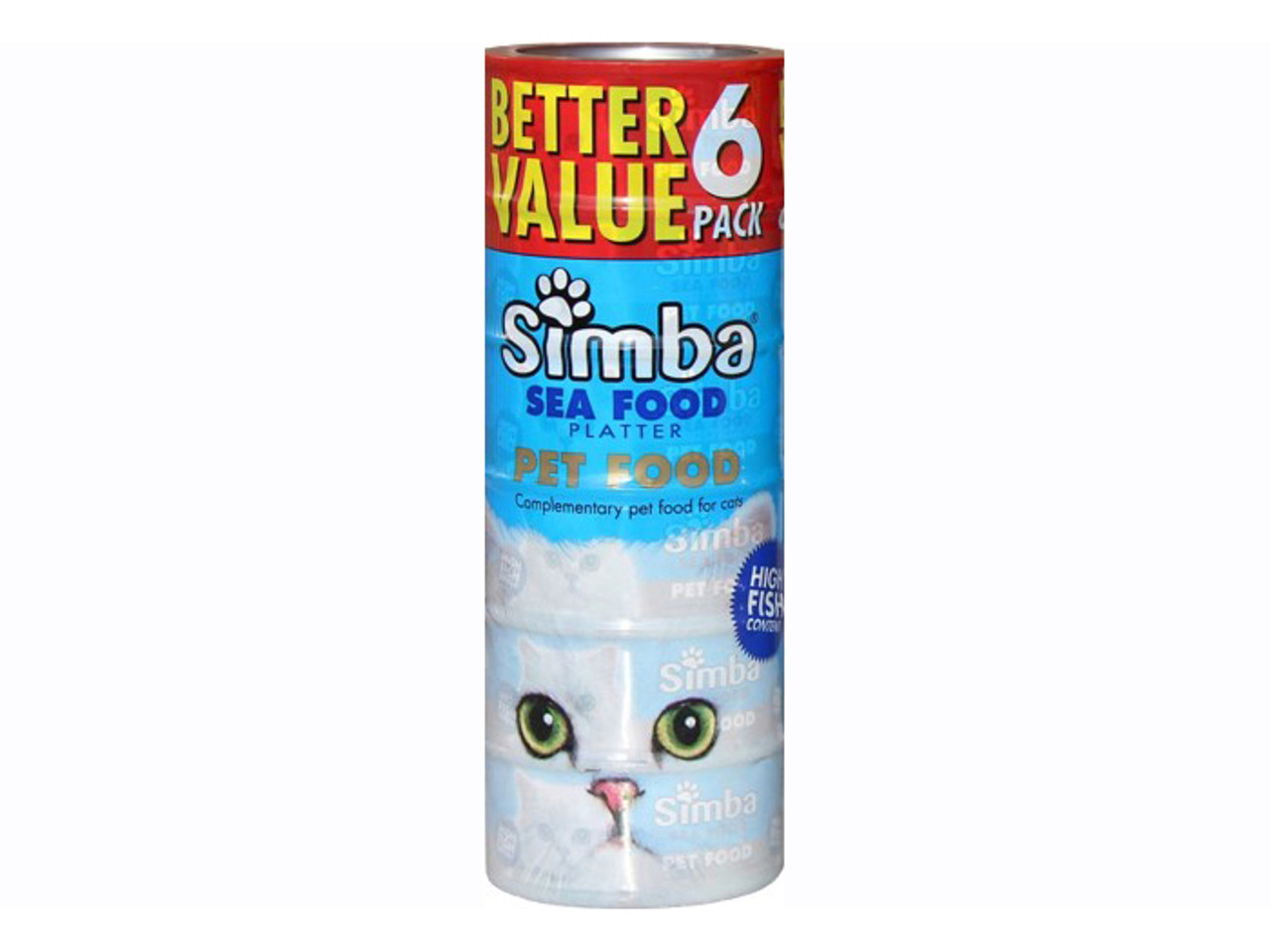 SIMBA CAT SEA FOOD 6 X 170G