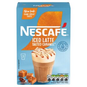 Nescafe Iced Latte Salted Caramel X 7