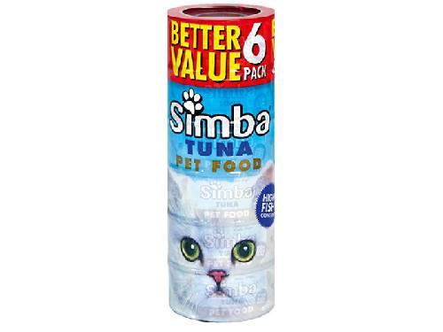 SIMBA TUNA PET FOOD 6 X 170G