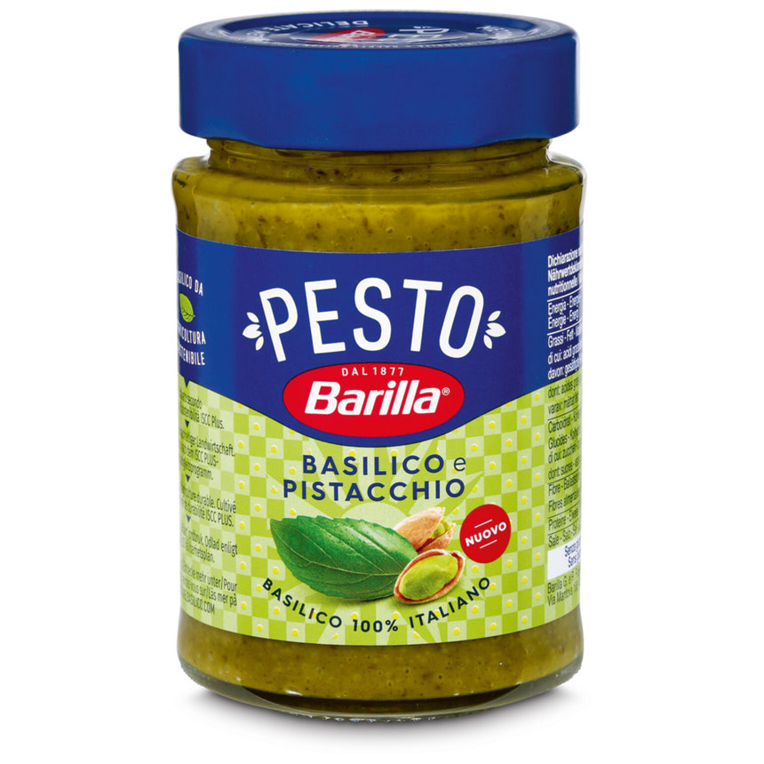 BARILLA PESTO BASIL PISTACCHIO 190G