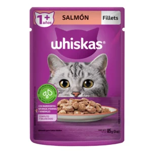 WHISKAS ADULT POUCH SALMON 85G