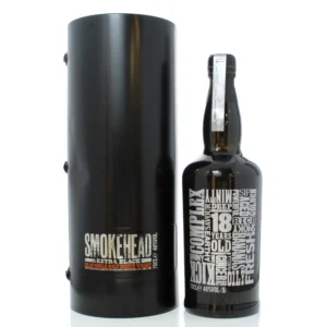 SMOKEHEAD EXTRA BLACK SINGLE MALT 18  70CL