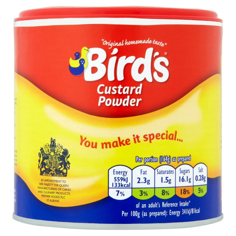 BIRDS CUSTARD POWDER 250G