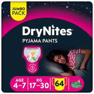 DRY NIGHTS PYJAMA PANTS 4-7Y GIRLS