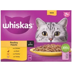 WHISKAS CHICKEN SELECTION 4 X 85G