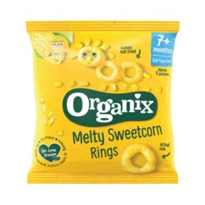 ORGANIX MELTY SWEETCORN RINGS 20G