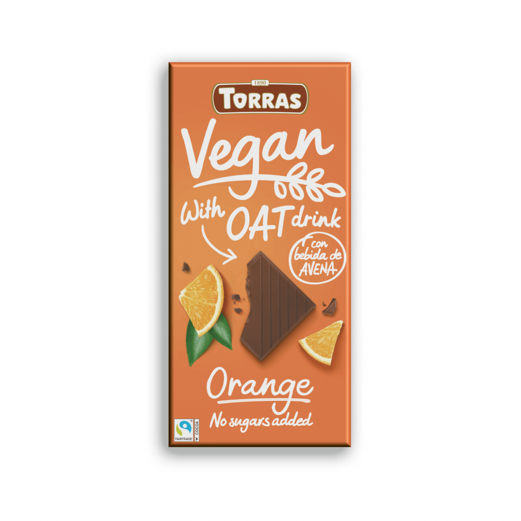 Torras Vegan Orange With Oat 100g