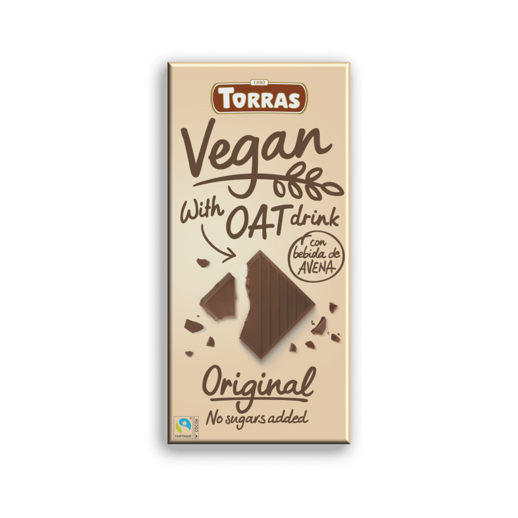 Torras Vegan Choc With Oat 100g