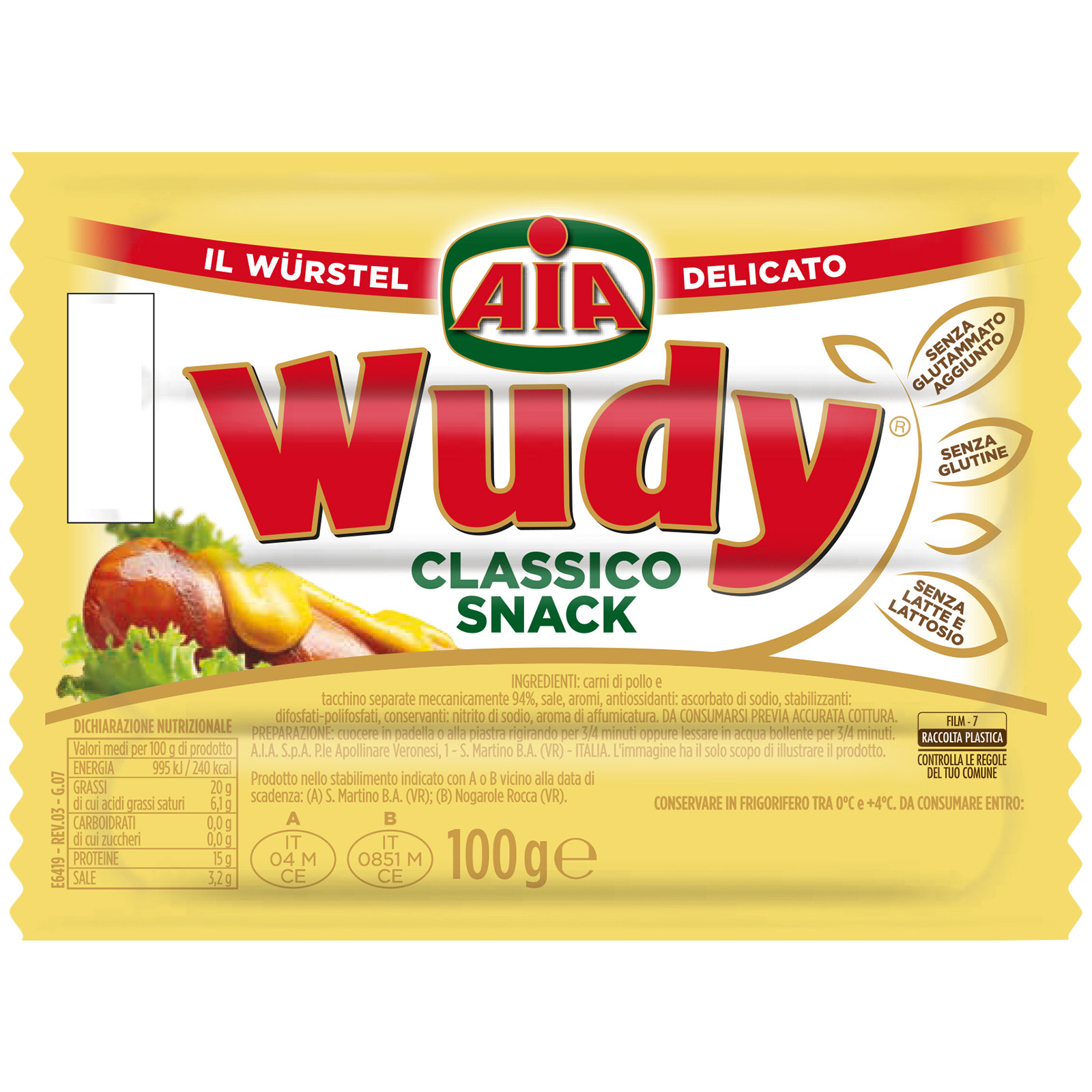 Wudy Cocktail Classico 350g