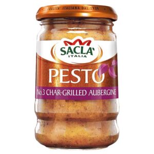 SACLA PESTO GRILLED AUBERGINE 190G