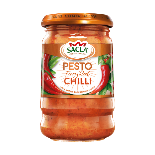 SACLA PESTO FIERY CHILLI 190G