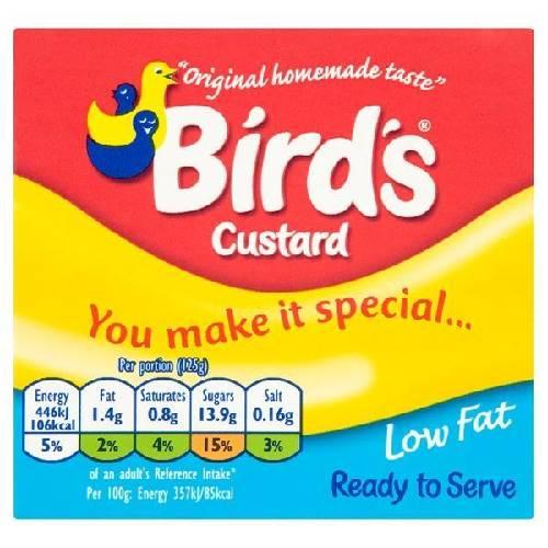 BIRDS CUSTARD LOW FAT 500G