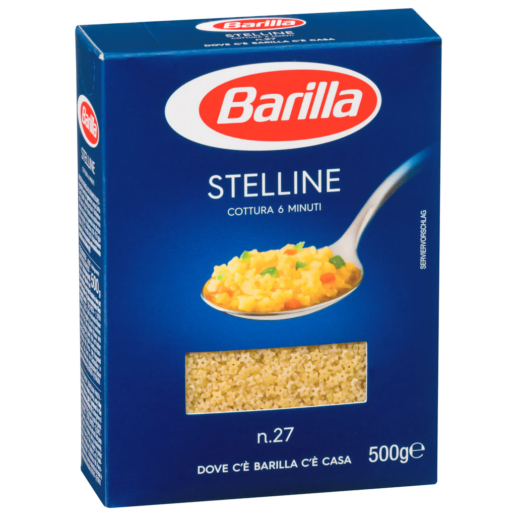 BARILLA STELLINE NO 27 500G