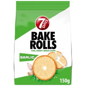 7 DAYS BAKE ROLLS GARLIC 150G