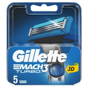 GILLETTE MACH 3 TURBO X5