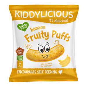 KIDDYLICIOUS BANANA PUFFS 10G