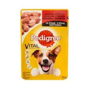 PEDIGREE ADULT BEEF & LAMB 100G