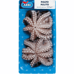 ARBI POLPO PULITO 500G