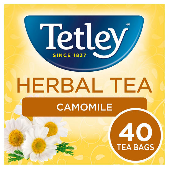 TETLEY CAMOMILE 40 TEA BAGS