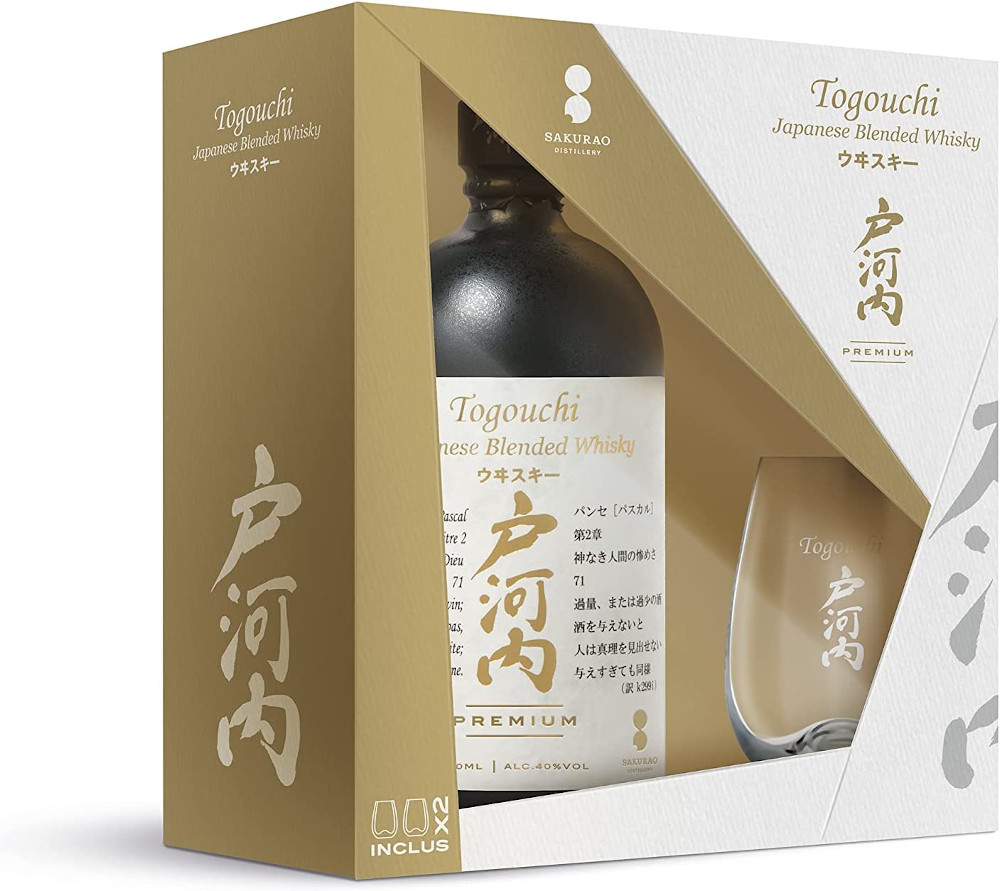 TOGOUCHI GIFT PACK 2 GLASSES 70CL