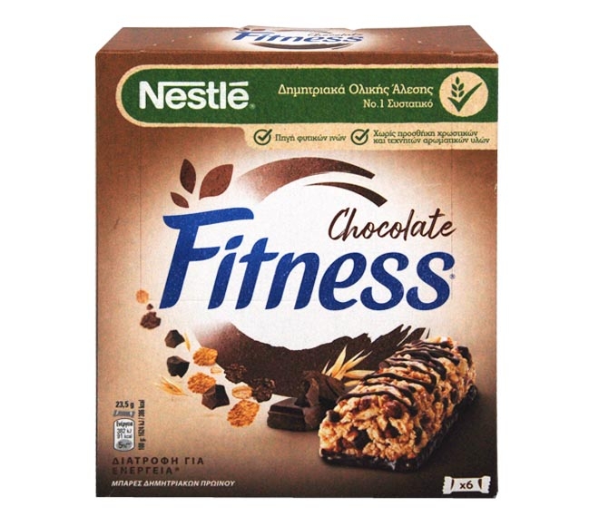 Nestle Fitness Chocolate  Cereal Bar X6