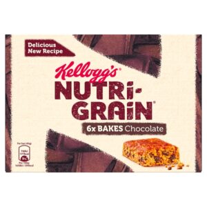 Kelloggs Nutri Grain Bakes Chocolate X4