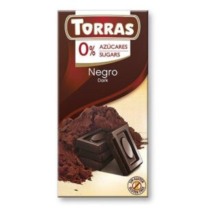 Torras Dark Choc Sugar Free 75g