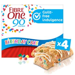 FIBRE ONE BIRTHDAY CAKE X 4