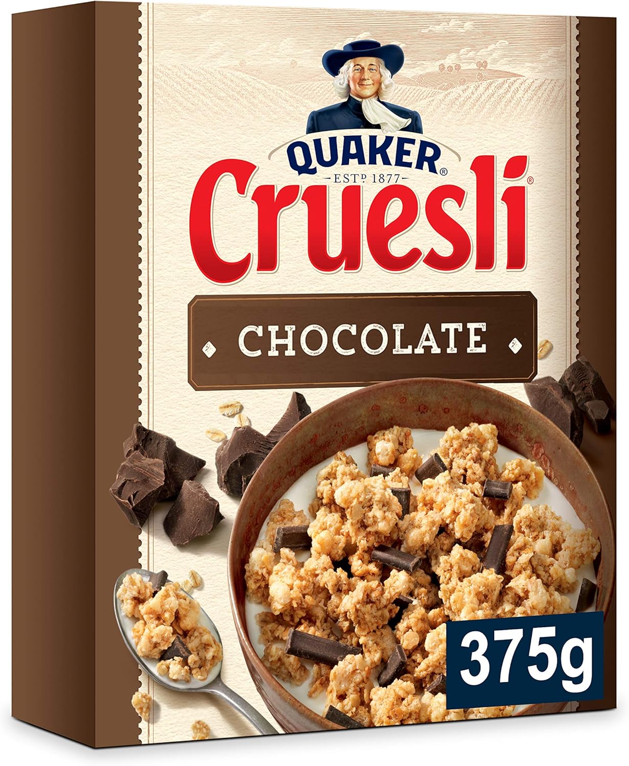 Quaker Cruesli Chocolate 375g