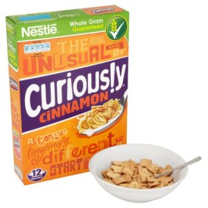 Nestle Curiously  Cinnamon Crazily Cinnamon