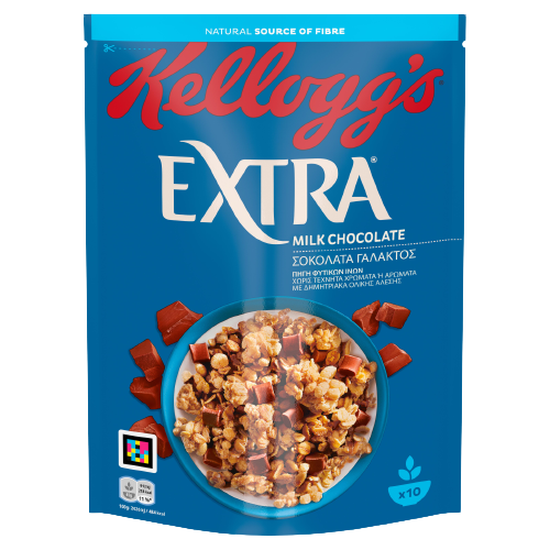 KELLOGGS EXTRA MILK CHOC 450G