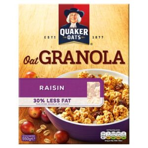 Quaker Oat Granola Raisin